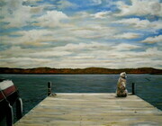 Lucy on the Dock   commission