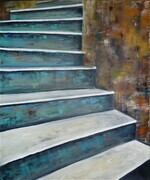 The Teal Staircase